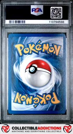 2000 Pokemon Promo Black Star #24 Birthday Pikachu Holo Swirl PSA 9 - Image 2