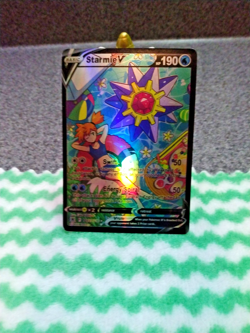 Pokemon TCG Starmie V Sword & Shield - Astral Radiance TG13/TG30 Holo - Image 1