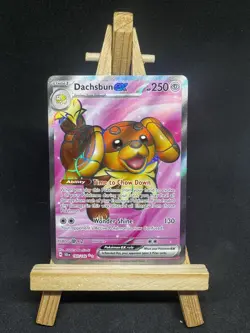 Dachsbun EX 160/142 SV07 Stellar Crown Holo Ultra Rare Pokemon TCG Near Mint - Image 1