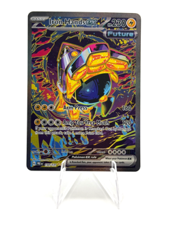 Pokemon Iron Hands ex Special Illustration Rare Prismatic Evolutions 154/131 - Image 1