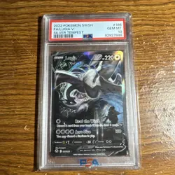 Pokemon Lugia V Silver Tempest Full Alt Art #186 PSA 10 Gem Mint - Image 1