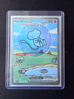 Pokemon TCG – Mew ex 232/091 – Paldean Fates – Shiny Full Art – Near Mint - Image 2