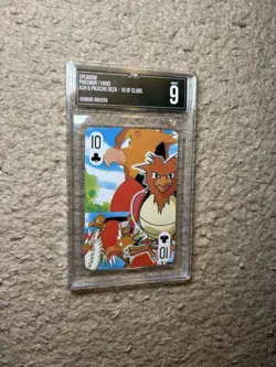Spearow Pokemon 1998 Ash&pikachu Deck- 10 Of Clubs Grade Mint 9 - Image 1