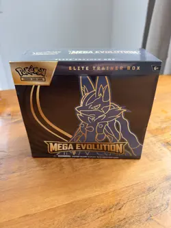 Pokemon TCG Mega Evolution Lucario Elite Trainer Box ETB - SEALED - Image 1