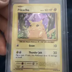 2016 Pokemon XY Evolutions #35 - PIKACHU cracked ice holo - Image 1