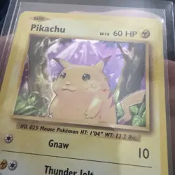 2016 Pokemon XY Evolutions #35 - PIKACHU cracked ice holo - Image 3