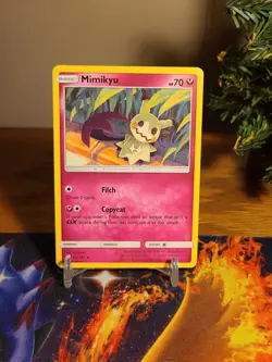 Pokemon Mimikyu 112/181 Sun & Moon Team Up, Regular Rare - Image 1
