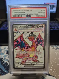 Pokemon TCG Charizard EX SVP056 Black Star Promo PSA 10 GEM MINT - Image 1