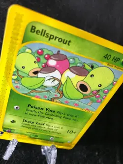 Bellsprout 068/147 Aquapolis Common Pokemon TCG NM Never Played - Image 2
