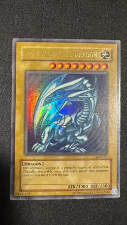 Blue-Eyes White Dragon SDK-001 YuGiOh Starter Deck: Kaiba Ultra Rare VLP - Image 1