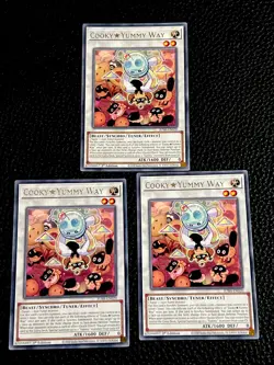 Cooky Yummy Way (X3) JUSH-EN020 Yugioh 1st Ed (New) Rare - Image 1