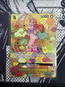 ONE PIECE Card Nami SP SR Alt Art OP08-106 Emperors in the New World Japanese - Image 1