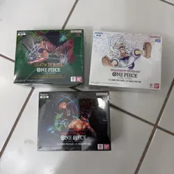 Sealed One piece OP-05, 0P-06, And 0P-12. Lot Of 3 Booster Boxes English Version - Image 1