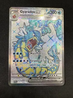 Gyarados ex 225/198 Scarlet & Violet Base Ultra Rare Holo Pokemon TCG Card NM - Image 1