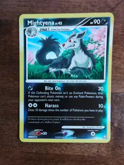 Mightyena 66/146 Reverse Holo Legends Awakened DP Rare Pokemon Card LP/NM - Image 3