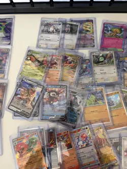 Pokemon Card Lot 100+ IR/Full Art/Rare Sword Shield Scarlet Violet w/ Top Loader - Image 4