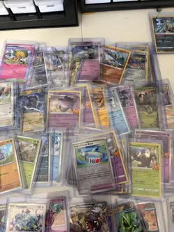 Pokemon Card Lot 100+ IR/Full Art/Rare Sword Shield Scarlet Violet w/ Top Loader - Image 5