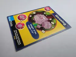 Poketrivia Topps Pokemon Card #110 Weezing Collectors Facts MP - Image 2