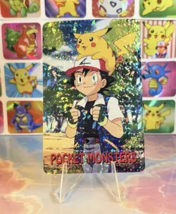 (2x) Pokemon Vintage Playing Poker Card Charizard Nintendo - Prism Holo Back - Image 3