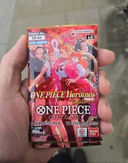 4x ONE PIECE Card Game EB-03 Heroines Edition English 12 Card Pack - Image 2