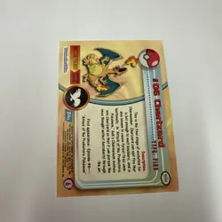 Charizard 1999 Pokemon Card #06 Foil Topps BLUE LOGO 1st Ed - Image 5