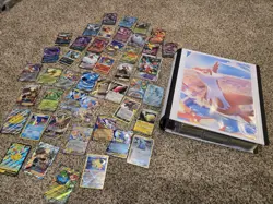 1000+ Pokemon Cards, 47 Ultra Rares+ Pokedex Binder (Vintage And Modern) - Image 1