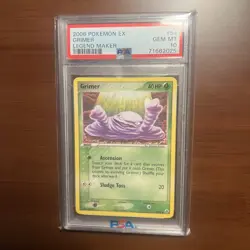 PSA 10 Grimer 54/92 Ex Legend Maker 2006 Pokemon Card TCG - Image 2