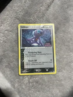 Pokemon Sableye Holon Phantoms Card 31/110 Reverse Holo Stamped - Image 1