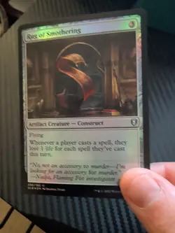 MTG Commander Legends: Battle for Baldur's Gate Rug of Smothering Foil Card NM - Image 3