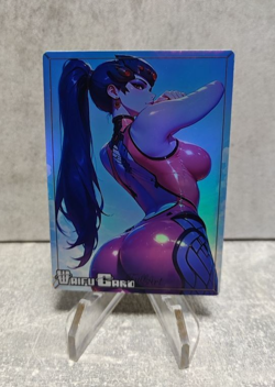 Widowmaker Trading Card Waifu Goddess Story Anime Girl holo Karte Manga Full - Image 1