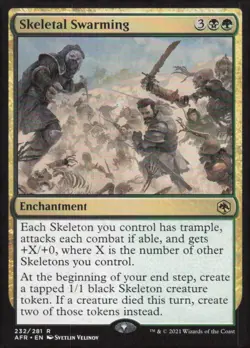 AFR Ampersand Promos #232 Skeletal Swarming - Image 1