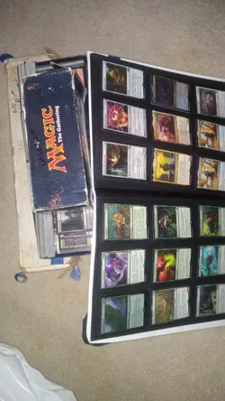 Magic: The Gathering Binder & Box Lot - Dragon Fodder, Plains, Creature, Foil - Image 1