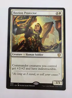 Bastion Protector Commander: Innistrad: Midnight Hunt • Regular MTG - Image 1