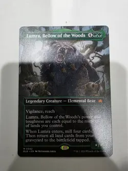 Lumra, Bellow of the Woods (Borderless) (0342) Bloomburrow Regular - Image 1