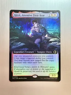 Kirol, Attentive First-Year - 374 - MTG: Lorwyn Eclipsed - Extended Art - FOIL - Image 1