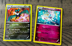 Pokemon XY Trainer Kit pack , Sylveon & Noivern 2014 Never played - Image 5
