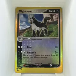 Mightyena - Reverse Holo - 42/109 Ruby & Sapphire - Pokemon TCG - 2003 - Image 1