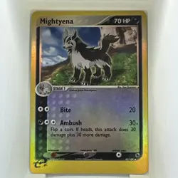 Mightyena - Reverse Holo - 42/109 Ruby & Sapphire - Pokemon TCG - 2003 - Image 2