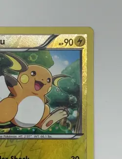 Raichu Card 28/111 Reverse Holo XY Furious Fists Pokemon TCG - Image 3