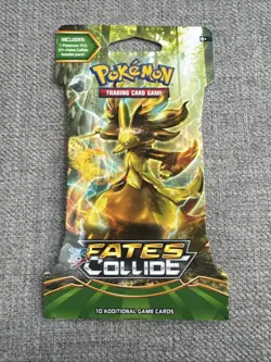 Pokemon 2016 XY Fates Collide Sleeved Booster Pack (Delphox) - Image 1