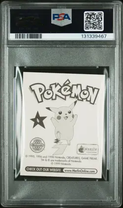 PSA 9 MINT 1999 MERLIN POKEMON #6 CHARIZARD - Image 2