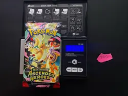 EXTREMELY HEAVY! 22.65g GOD PACKUUU Ascended Heroes Pokemon TCG Booster (SEALED) - Image 1