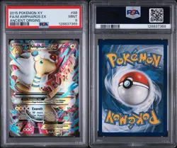 Pokemon 2015 M Ampharos EX 88/98 XY Ancient Origins Holo PSA 9 - Image 1