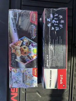Pokemon Prismatic Evolutions Surprise Box Booster Bundle x2 Sealed Sam’s Club - Image 2
