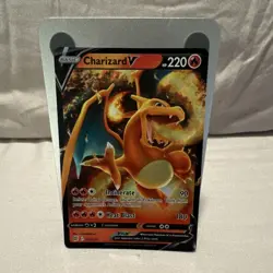 Pokemon Charizard V Ultra Rare Holo Swsh09: Brilliant Stars 017/172 Basic 220 HP - Image 1