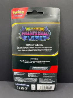 Phantasmal Flames Premium Checklane Blister Hydrapple Sealed New Pokemon - Image 2