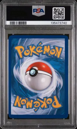 Pokemon 2010 HGSS Base Set Red Gyarados Holo Rare #123/123 PSA 8 - Image 2