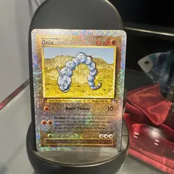 Pokemon Onix 84/110 Legendary Collection Reverse Holo Fireworks NM - Image 1