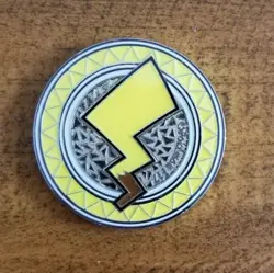 Pikachu Metal Coin Pokemon TCG XY Premium Trainer's Collection Box 2017 - Image 2