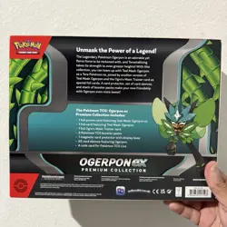 Pokemon TCG Ogerpon ex Premium Collection Box - Factory Sealed - Image 2